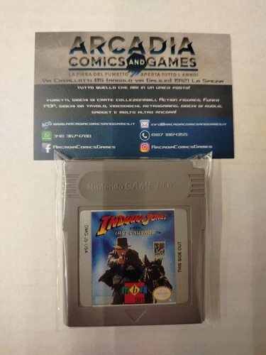 Indiana Jones And The Last Crusade Game Boy Nintendo GB Solo Cartuccia Loose